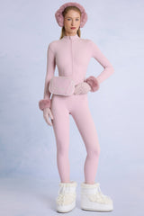 Waterproof Multiway Ski Bag in Powder Pink