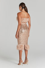 Katie Champagne Dress