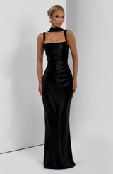 Calanthe Maxi Dress - Black