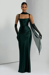 Calanthe Maxi Dress - Emerald
