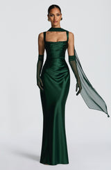 Calanthe Maxi Dress - Emerald