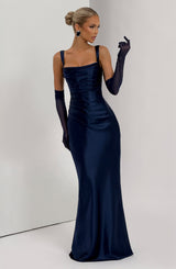 Calanthe Maxi Dress - Navy