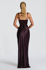 Calanthe Maxi Dress - Plum