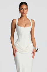 Cornelia Maxi Dress - Ivory