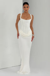 Cornelia Maxi Dress - Ivory